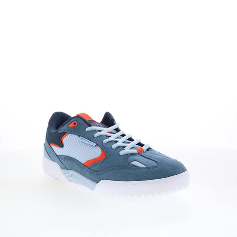 ES Quattro 5101000174443 Mens Blue Suede Skate Inspired Sneakers Shoes