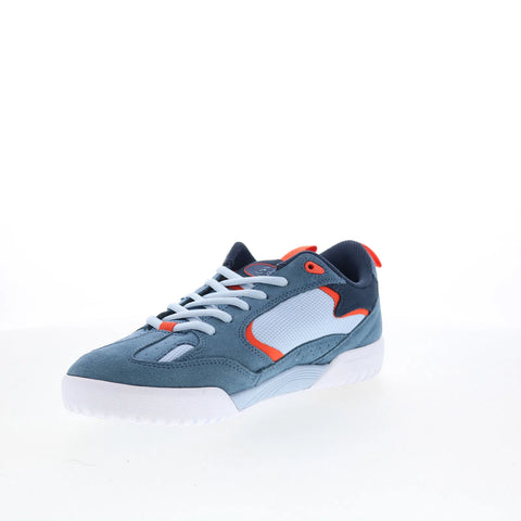 ES Quattro 5101000174443 Mens Blue Suede Skate Inspired Sneakers Shoes
