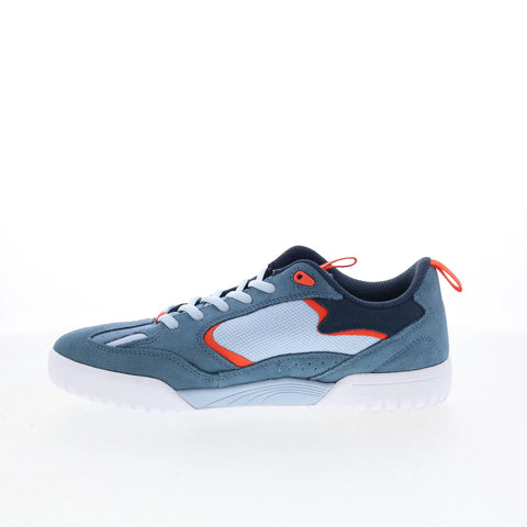 ES Quattro 5101000174443 Mens Blue Suede Skate Inspired Sneakers Shoes