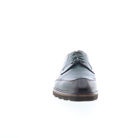 Mezlan Lug Sole Spectator Derby R21235 Mens Green Oxfords Casual Shoes