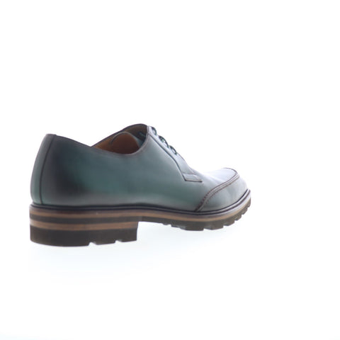 Mezlan Lug Sole Spectator Derby R21235 Mens Green Oxfords Casual Shoes