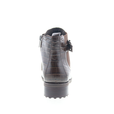 Easy Spirit Rae Martha Stewart Womens Brown Leather Casual Dress Boots