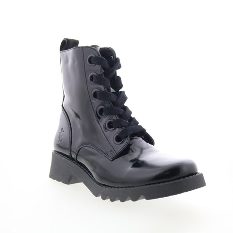 Fly London Ragi RAGI539FLY-024 Womens Black Leather Casual Dress Boots