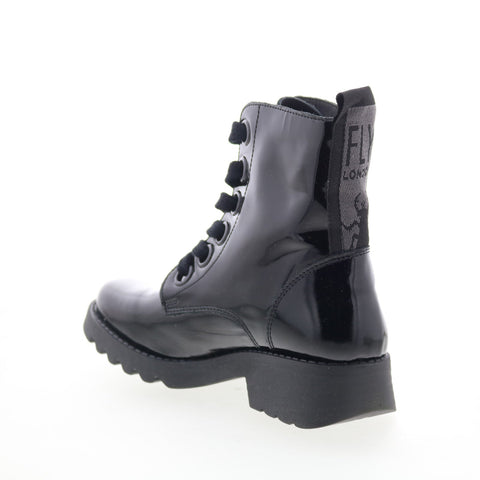 Fly London Ragi RAGI539FLY-024 Womens Black Leather Casual Dress Boots