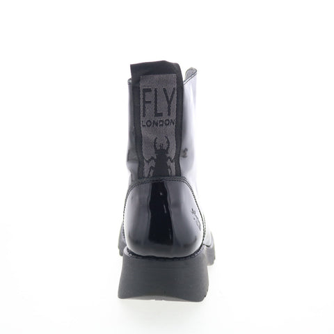 Fly London Ragi RAGI539FLY-024 Womens Black Leather Casual Dress Boots