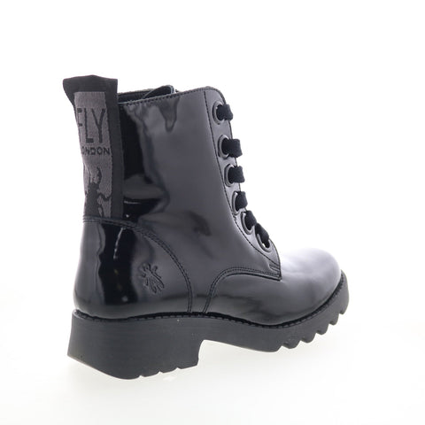 Fly London Ragi RAGI539FLY-024 Womens Black Leather Casual Dress Boots