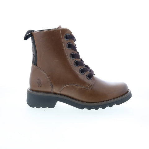 Fly London Ragi RAGI539FLY-016 Womens Brown Leather Casual Dress Boots