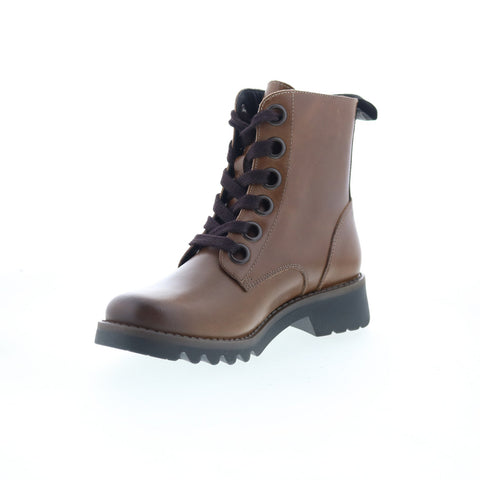Fly London Ragi RAGI539FLY-016 Womens Brown Leather Casual Dress Boots