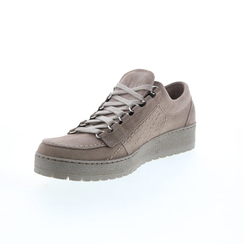 Mephisto Rainbow Mens Gray Suede Lace Up Lifestyle Sneakers Shoes