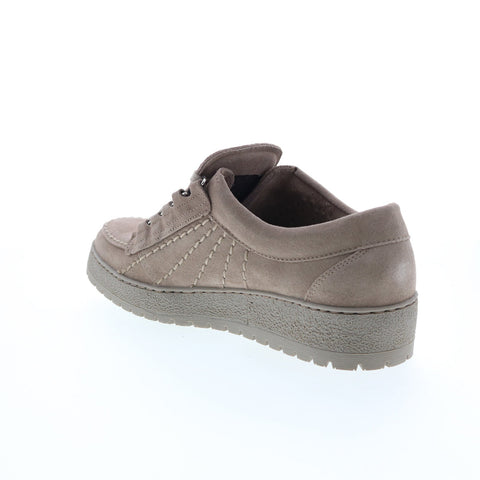 Mephisto Rainbow Mens Gray Suede Lace Up Lifestyle Sneakers Shoes