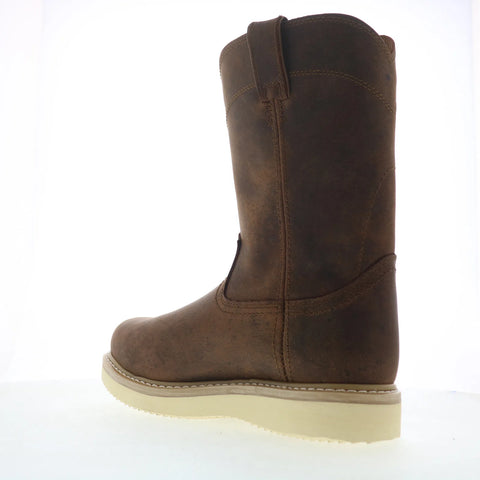 Justin Boots Ram 10" Steel Toe OW4711 Mens Brown Work & Safety Boots