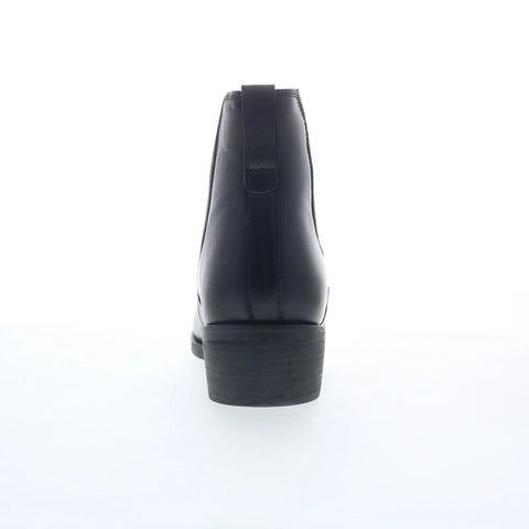 Softwalk Rana S2362-001 Womens Black Leather Pull On Chelsea Boots