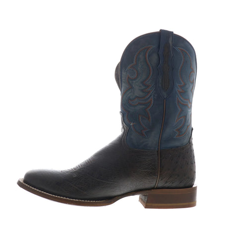 Tony Lama Rancho Smooth Ostrich TL5380 Mens Brown Cowboy Western Boots 
