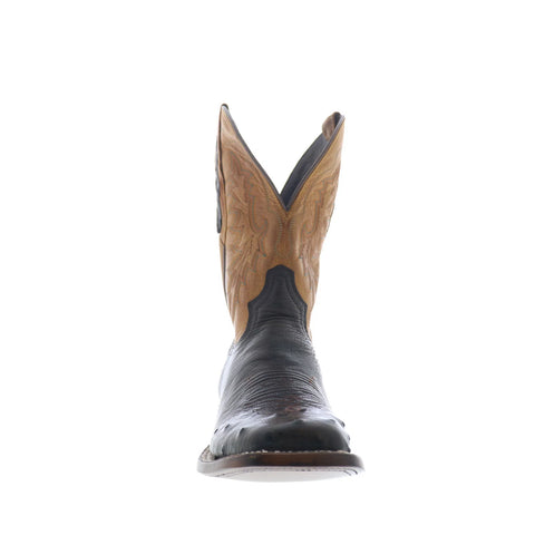 Tony Lama Rancho Smooth Ostrich TL5381 Mens Brown Cowboy Western Boots