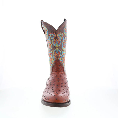 Dingo Ranger DI-131 Mens Brown Extra Wide Leather Cowboy Western Boots