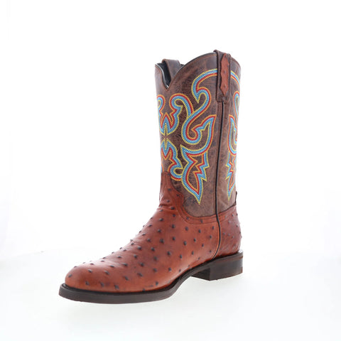 Dingo Ranger DI-131 Mens Brown Extra Wide Leather Cowboy Western Boots