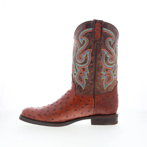 Dingo Ranger DI-131 Mens Brown Extra Wide Leather Cowboy Western Boots