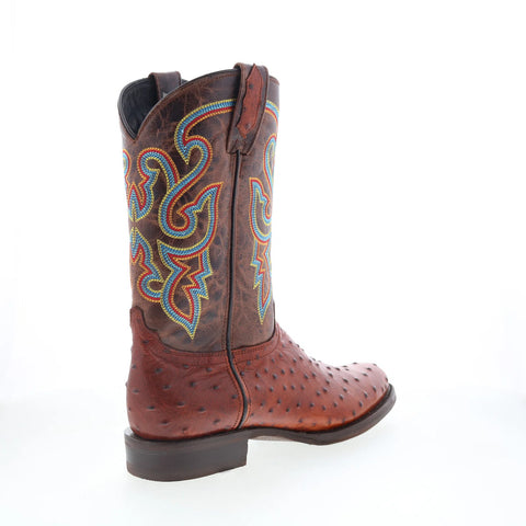 Dingo Ranger DI-131 Mens Brown Extra Wide Leather Cowboy Western Boots