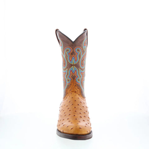 Dingo Ranger DI-131 Mens Brown Wide Leather Pull On Cowboy Western Boots