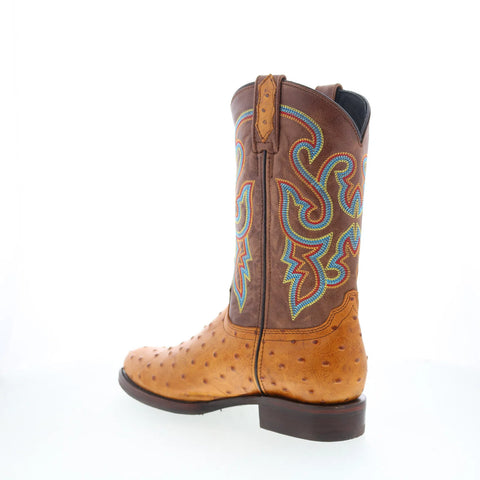 Dingo Ranger DI-131 Mens Brown Wide Leather Pull On Cowboy Western Boots