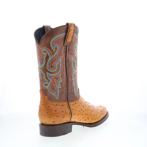 Dingo Ranger DI-131 Mens Brown Wide Leather Pull On Cowboy Western Boots