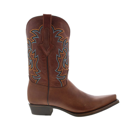 Dingo Ranger DI-152 Mens Brown Leather Pull On Cowboy Western Boots