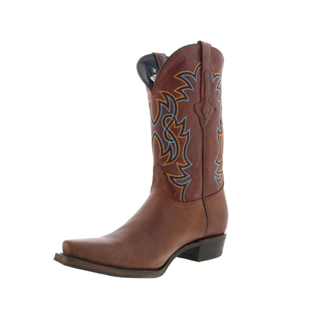Dingo Ranger DI-152 Mens Brown Leather Pull On Cowboy Western Boots