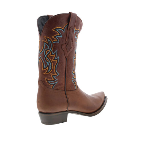 Dingo Ranger DI-152 Mens Brown Leather Pull On Cowboy Western Boots