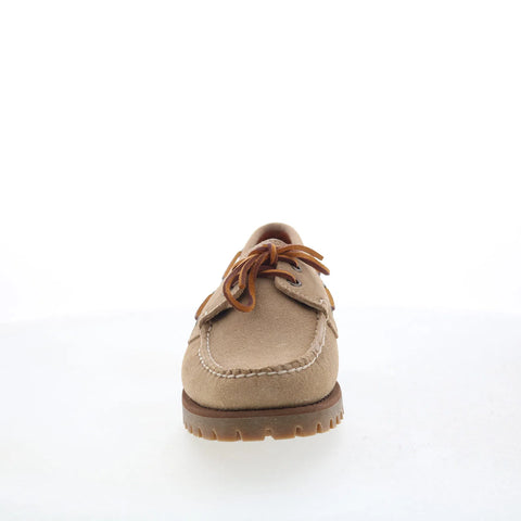 Sebago Ranger Suede 75125EW-906 Womens Beige Loafers & Slip Ons Boat Shoes