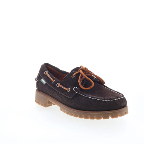 Sebago Ranger Suede 75125EW-ABU Womens Brown Loafers & Slip Ons Boat Shoes