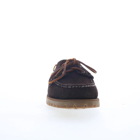 Sebago Ranger Suede Mens Brown Suede Loafers & Slip Ons Boat Shoes