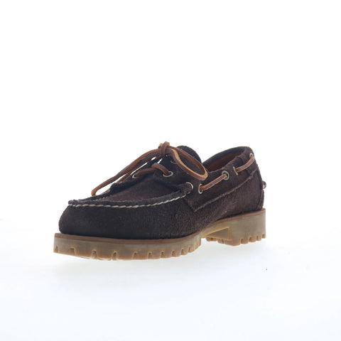 Sebago Ranger Suede Mens Brown Suede Loafers & Slip Ons Boat Shoes