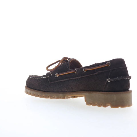 Sebago Ranger Suede Mens Brown Suede Loafers & Slip Ons Boat Shoes