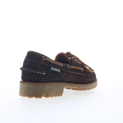 Sebago Ranger Suede Mens Brown Suede Loafers & Slip Ons Boat Shoes