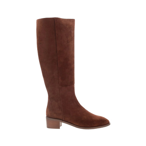 Aquatalia Ravel TW5RAVB6 Womens Brown Suede Zipper Knee High Boots