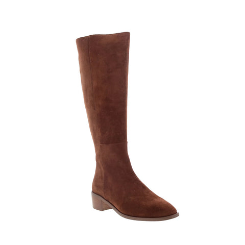 Aquatalia Ravel TW5RAVB6 Womens Brown Suede Zipper Knee High Boots