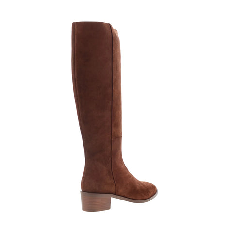 Aquatalia Ravel TW5RAVB6 Womens Brown Suede Zipper Knee High Boots