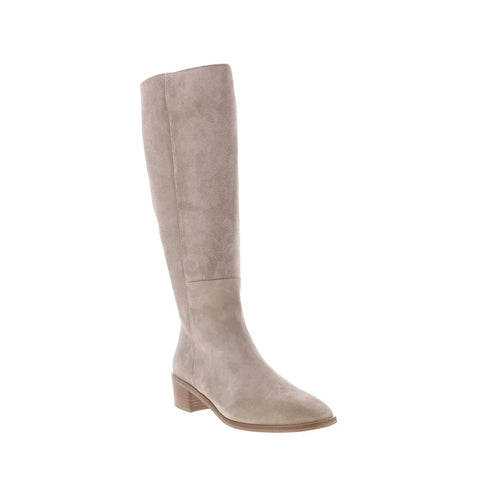 Aquatalia Ravel TW5RAVO6 Womens Gray Suede Zipper Knee HighBoots
