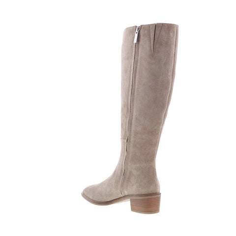 Aquatalia Ravel TW5RAVO6 Womens Gray Suede Zipper Knee HighBoots