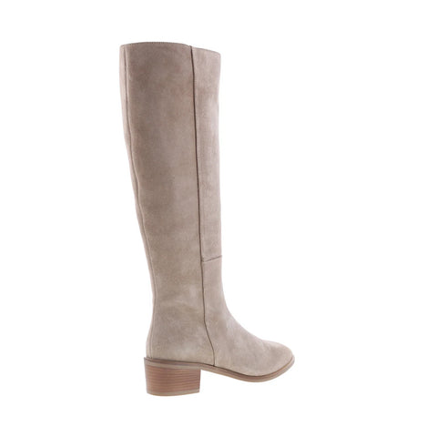 Aquatalia Ravel TW5RAVO6 Womens Gray Suede Zipper Knee HighBoots