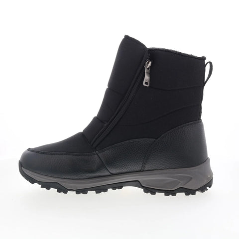 Pajar Rawlings 78838 Mens Black Leather Zipper Casual Dress Boots