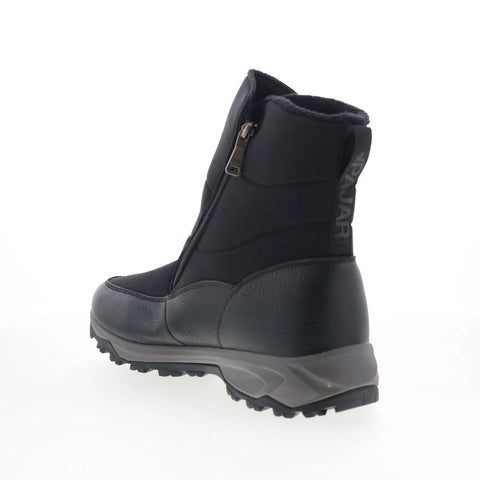 Pajar Rawlings 78838 Mens Black Leather Zipper Casual Dress Boots