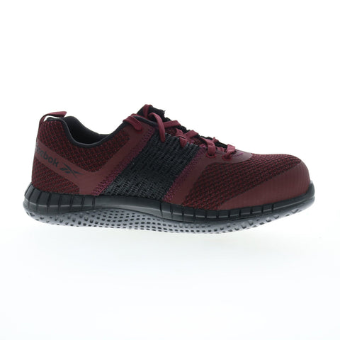 Reebok Work Print ULTK Composite Toe Electrical Hazard Womens Burgundy Shoes
