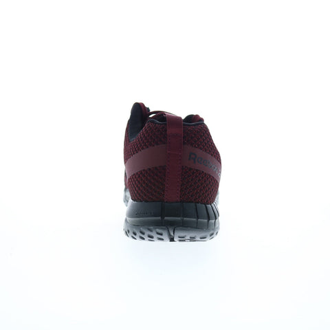 Reebok Work Print ULTK Composite Toe Electrical Hazard Womens Burgundy Shoes