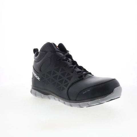 Reebok Sublite Cushion Alloy Toe RB4142 Mens Black Wide Work & Safety Boots