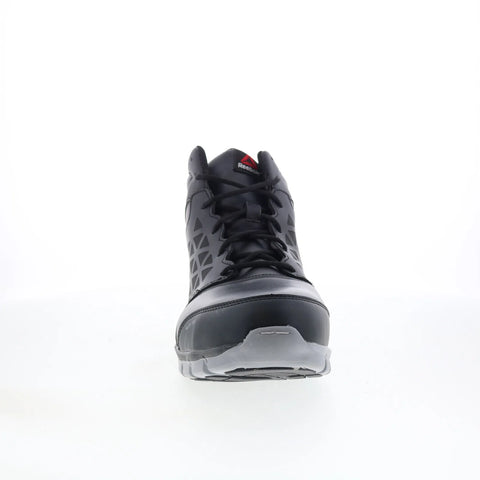Reebok Sublite Cushion Alloy Toe RB4142 Mens Black Wide Work & Safety Boots