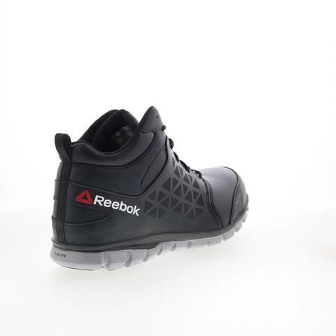 Reebok Sublite Cushion Alloy Toe RB4142 Mens Black Wide Work & Safety Boots