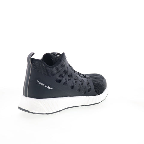 Reebok Work Fusion Flexweave Mid-Cut Composite Toe Mens Black Work Shoes