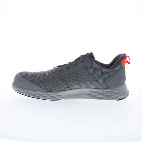 Reebok Work Astroride Strike RB4671 Mens Gray Mesh Athletic Work Shoes