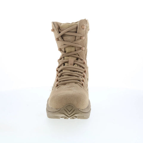 Reebok Rapid Response RB RB894 Womens Brown Suede Lace Up Tactical Boots